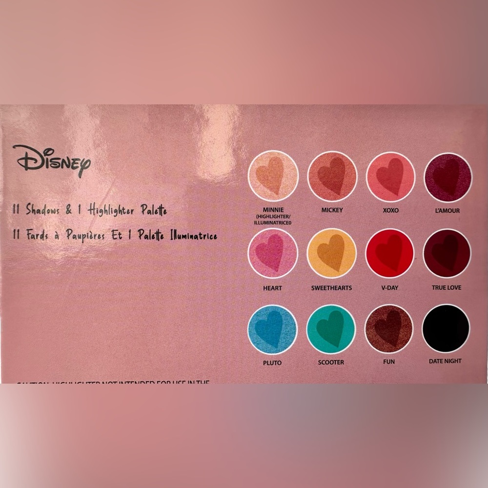 Minnie and Mickey♥️Mouse Eyeshadow Palette - Picture 7 of 9